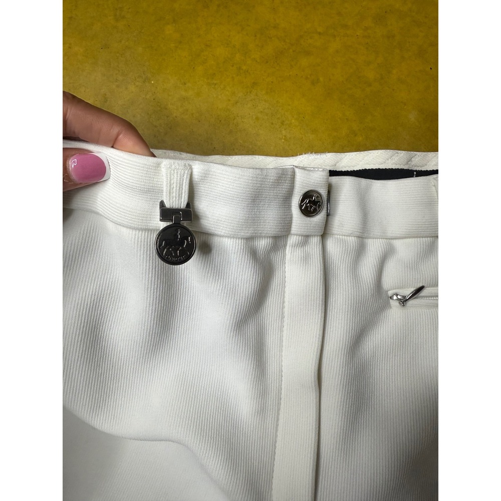 Pikeur Ladies White Equestrian Riding Pants Horseback Riding Breeches 32 - Picture 2 of 5